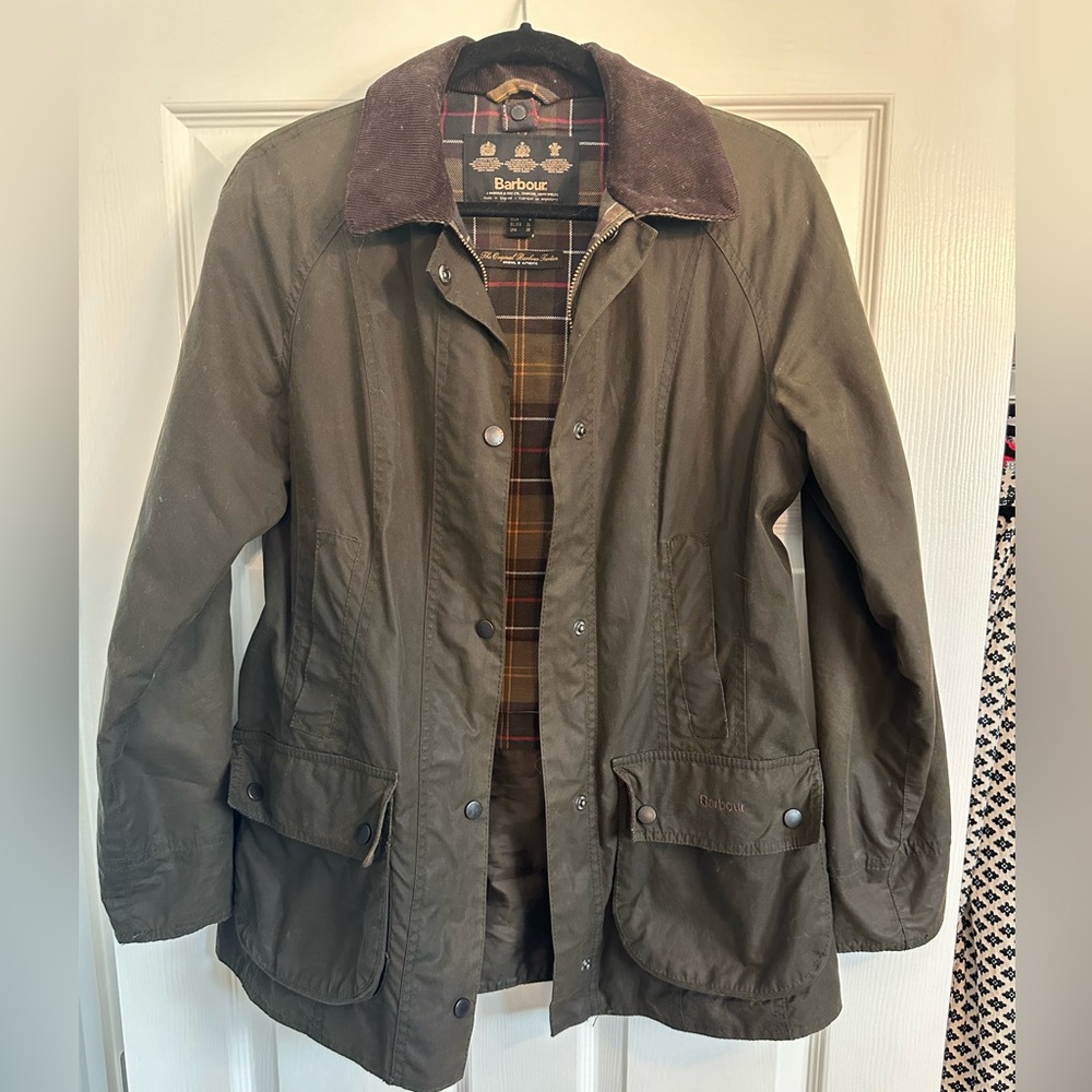 Barbour Beadnell jacket. Size US 4